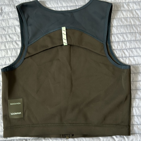 lululemon athletica Tops - Lululemon ROKSANDA front zipper tank.